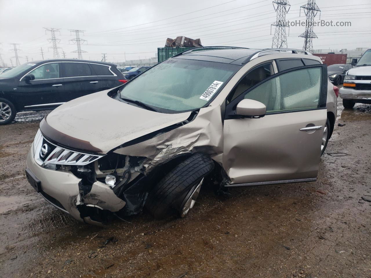 2010 Nissan Murano S Cream vin: JN8AZ1MW8AW127547