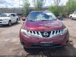 2010 Nissan Murano S Maroon vin: JN8AZ1MW8AW136362