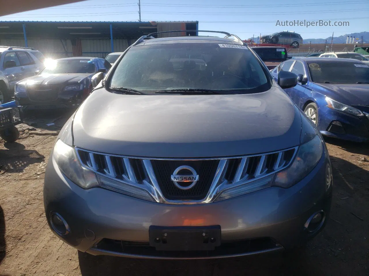 2010 Nissan Murano S Silver vin: JN8AZ1MW8AW140170