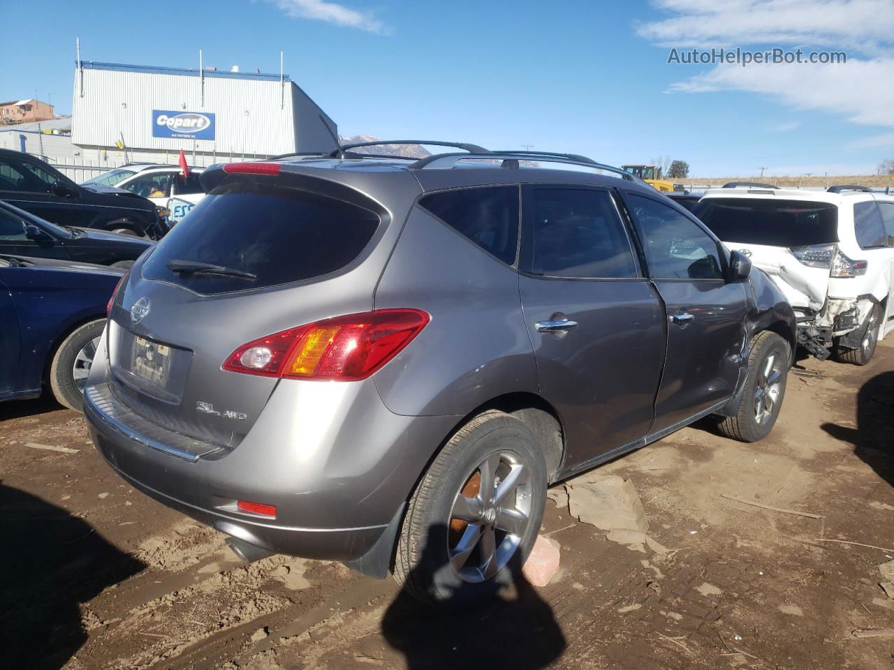 2010 Nissan Murano S Silver vin: JN8AZ1MW8AW140170