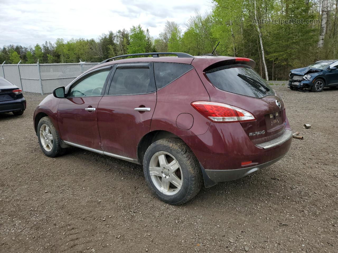 2011 Nissan Murano S Red vin: JN8AZ1MW8BW150800