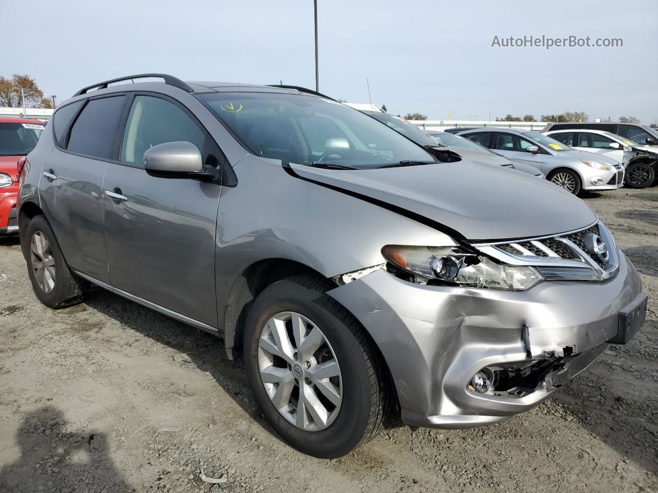 2011 Nissan Murano S Gray vin: JN8AZ1MW8BW181075