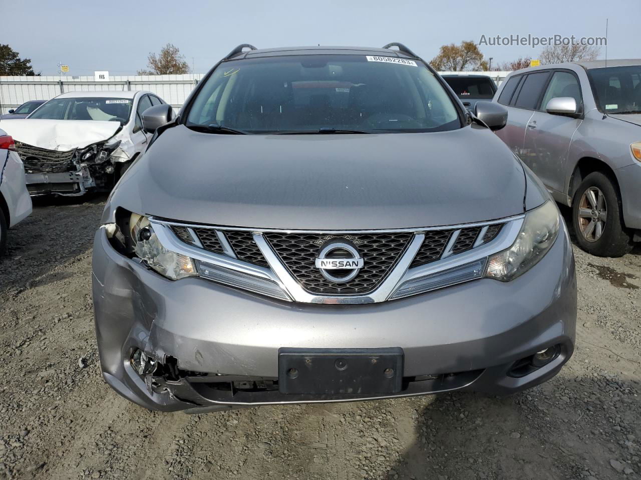 2011 Nissan Murano S Gray vin: JN8AZ1MW8BW181075