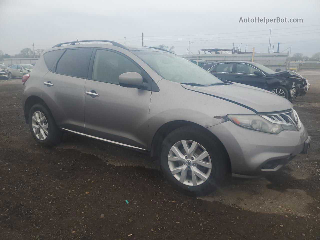 2011 Nissan Murano S Gray vin: JN8AZ1MW8BW186633