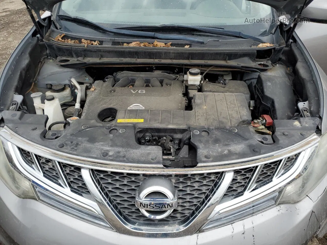 2011 Nissan Murano S Gray vin: JN8AZ1MW8BW186633