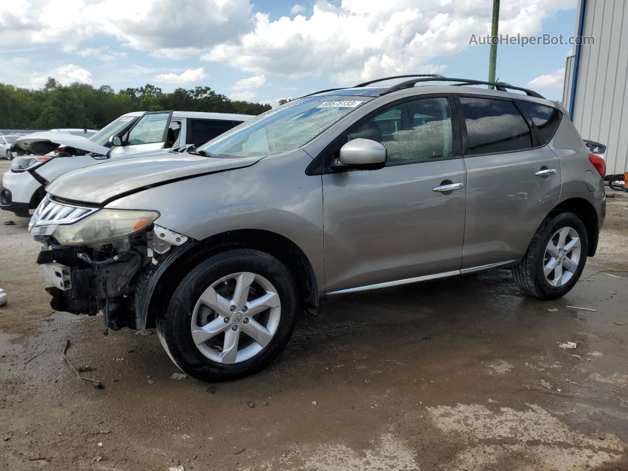 2010 Nissan Murano S Gray vin: JN8AZ1MW9AW107890