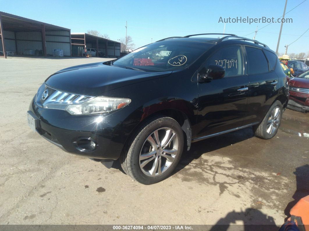 2010 Nissan Murano Le Черный vin: JN8AZ1MW9AW116749