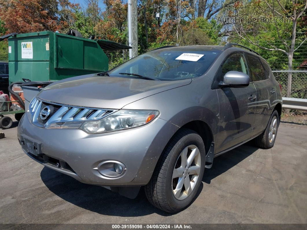 2010 Nissan Murano Sl Gray vin: JN8AZ1MW9AW117268