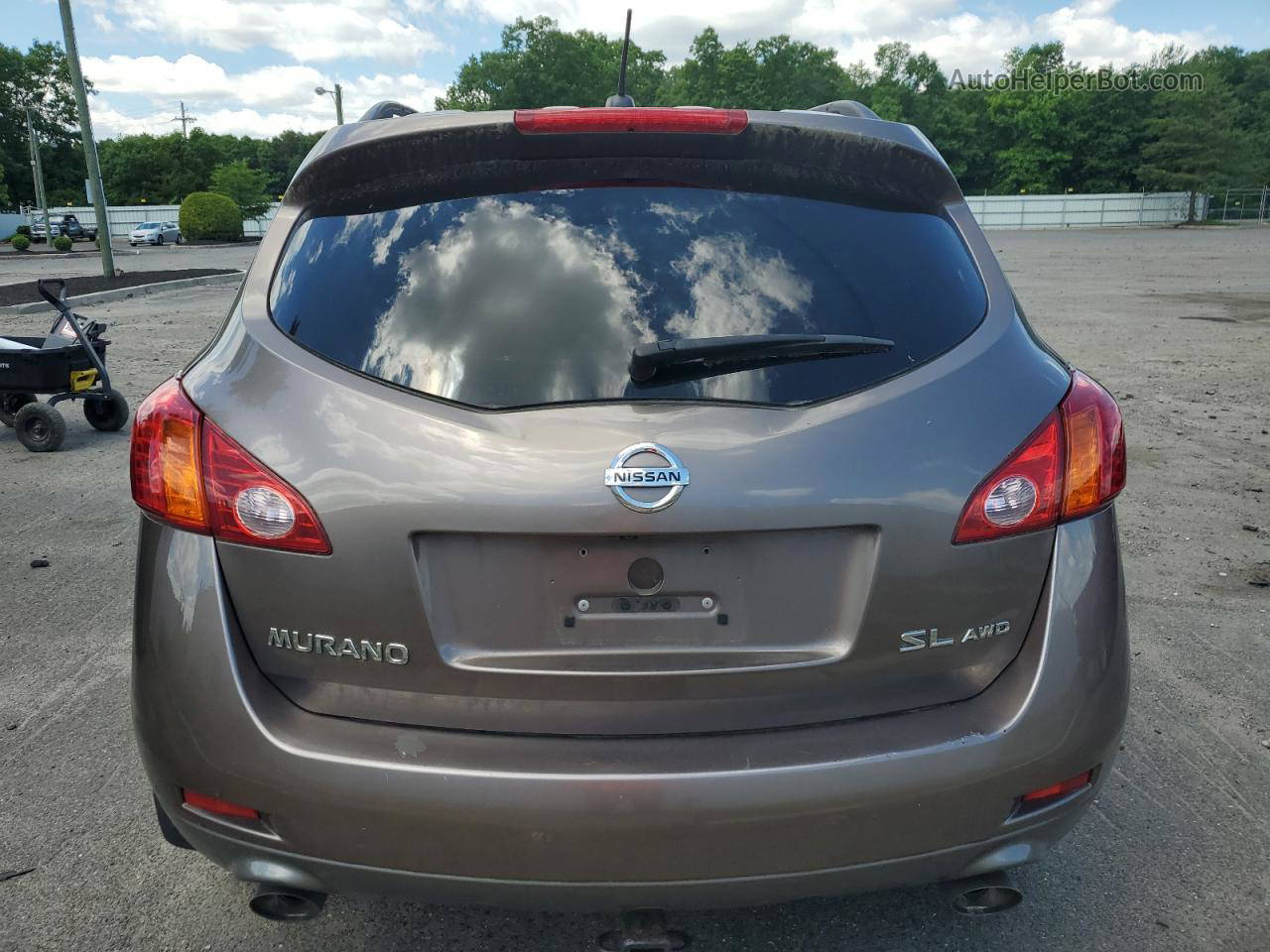 2010 Nissan Murano S Brown vin: JN8AZ1MW9AW118887