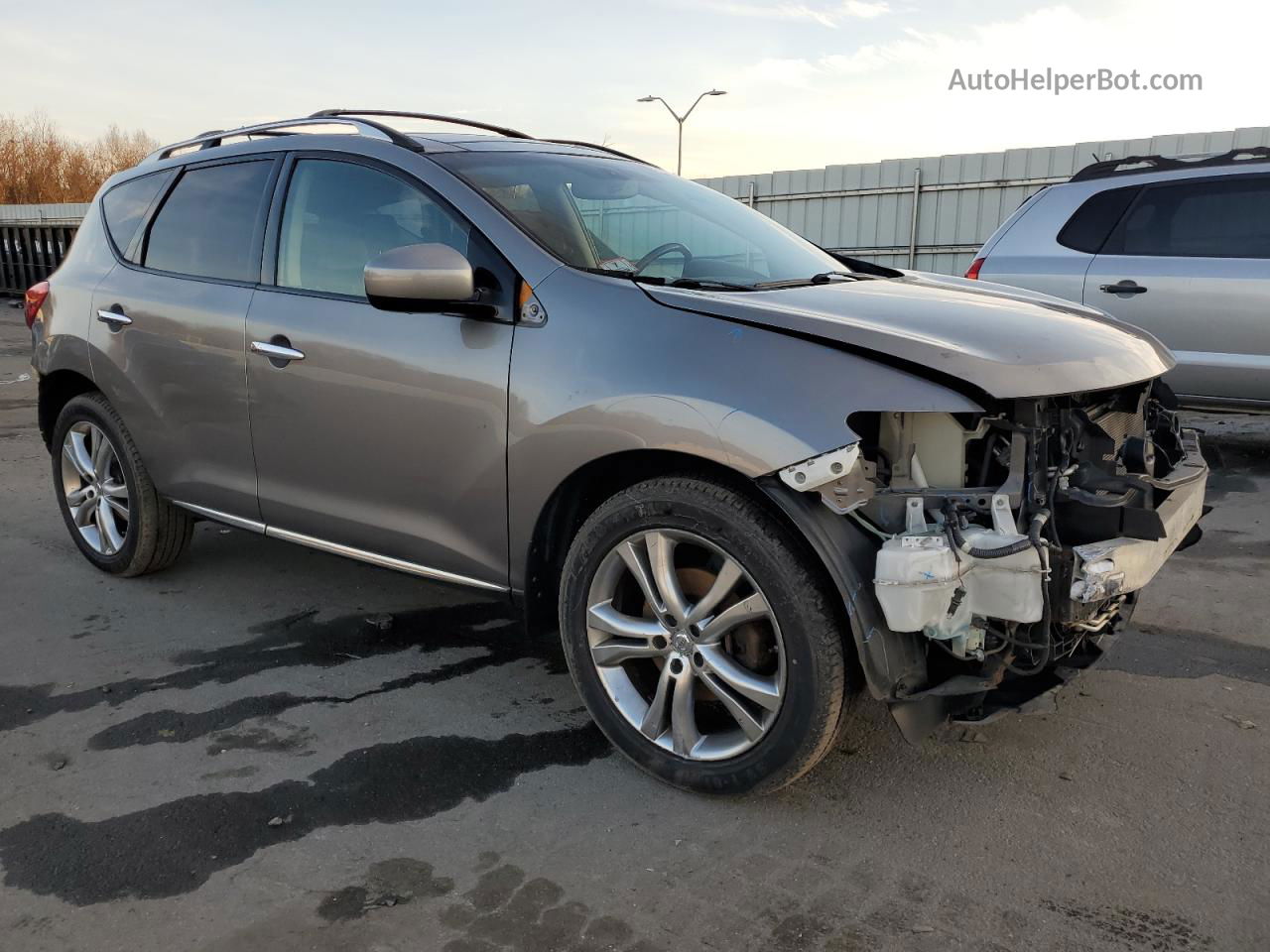 2010 Nissan Murano S Gray vin: JN8AZ1MW9AW134622