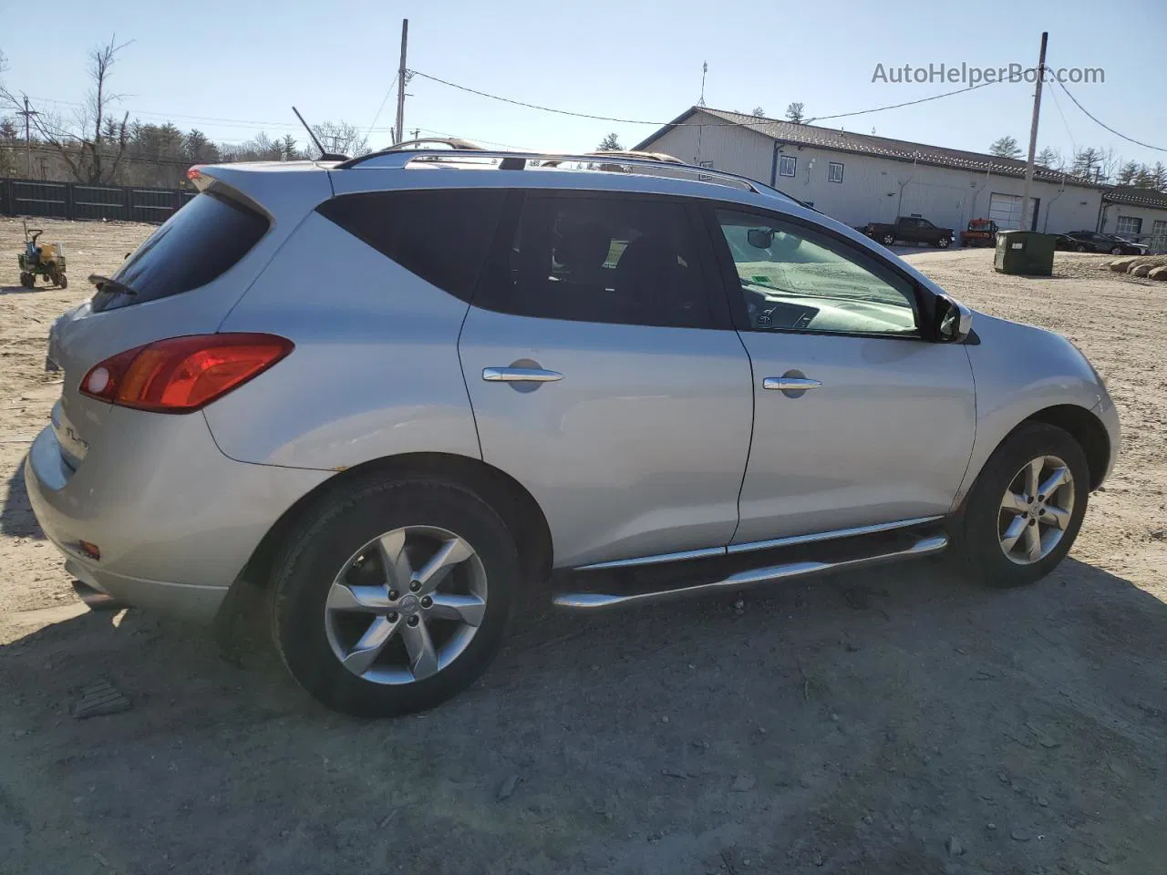 2010 Nissan Murano S Silver vin: JN8AZ1MW9AW137178