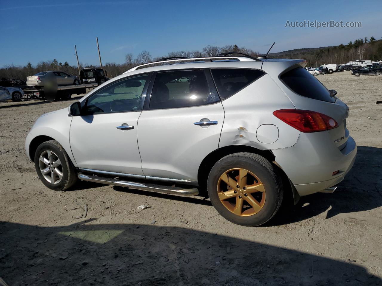 2010 Nissan Murano S Silver vin: JN8AZ1MW9AW137178