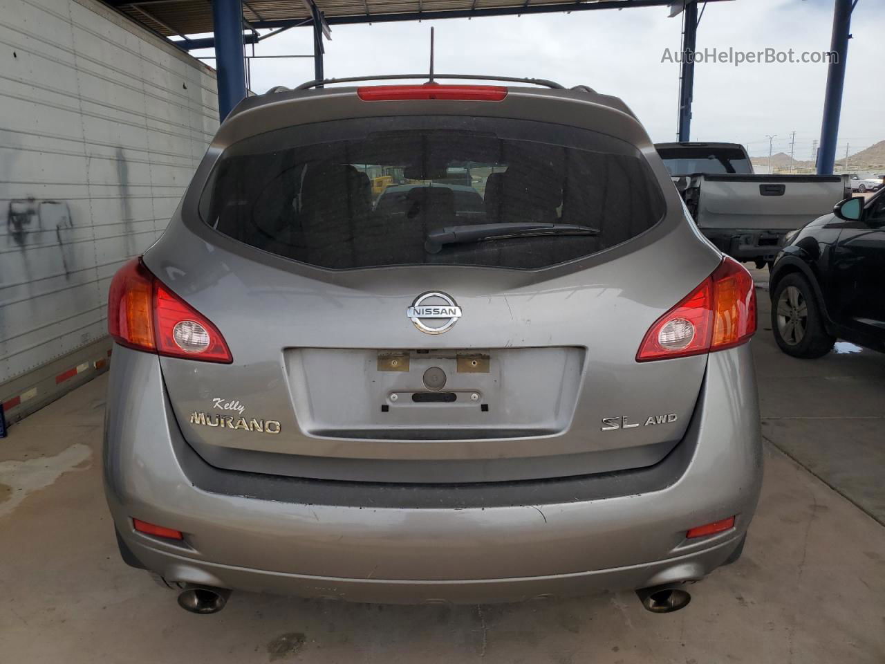 2010 Nissan Murano S Silver vin: JN8AZ1MW9AW137665
