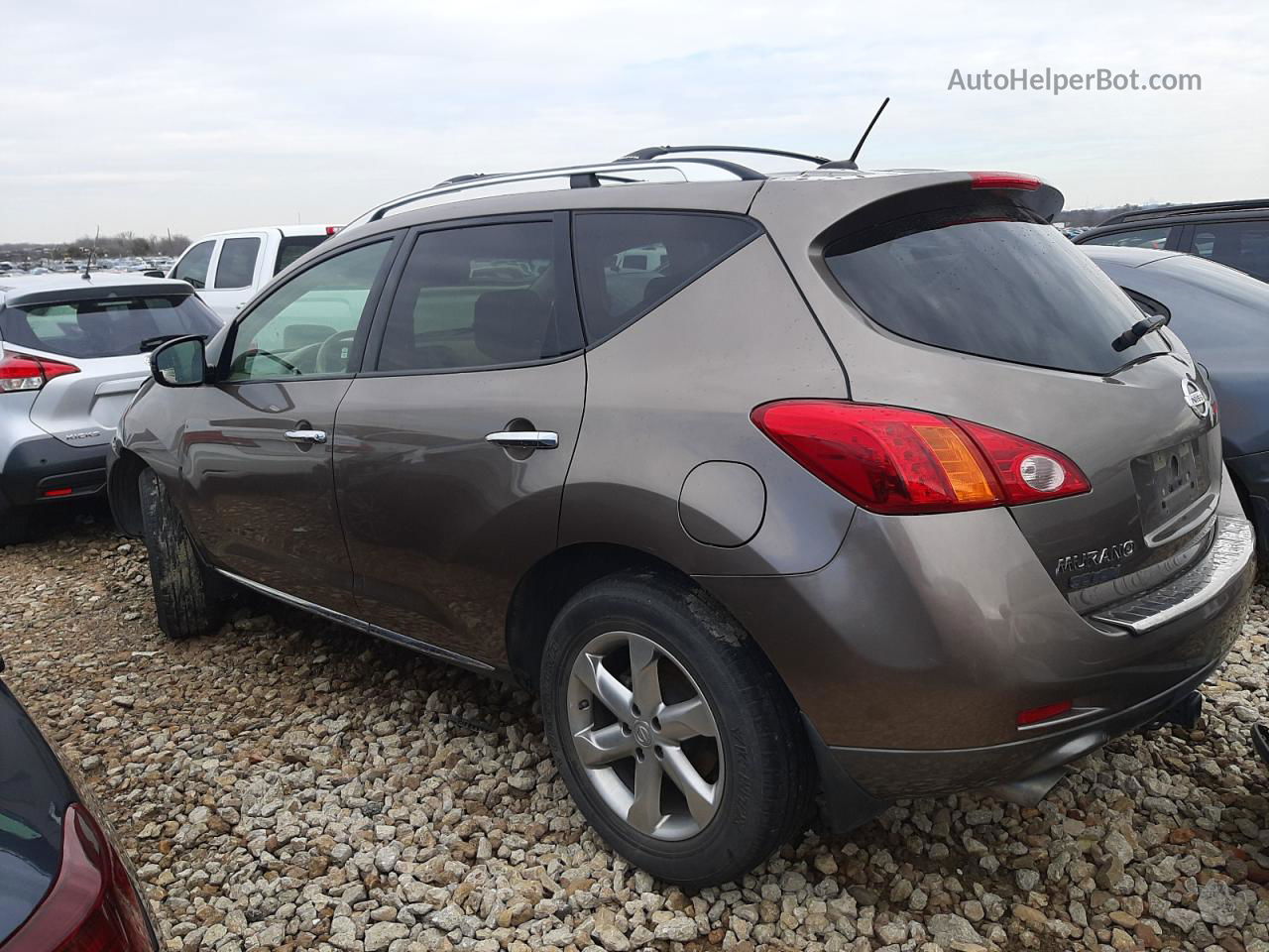 2010 Nissan Murano S Brown vin: JN8AZ1MW9AW140310