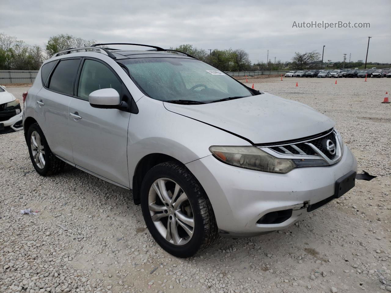 2011 Nissan Murano S Silver vin: JN8AZ1MW9BW174023