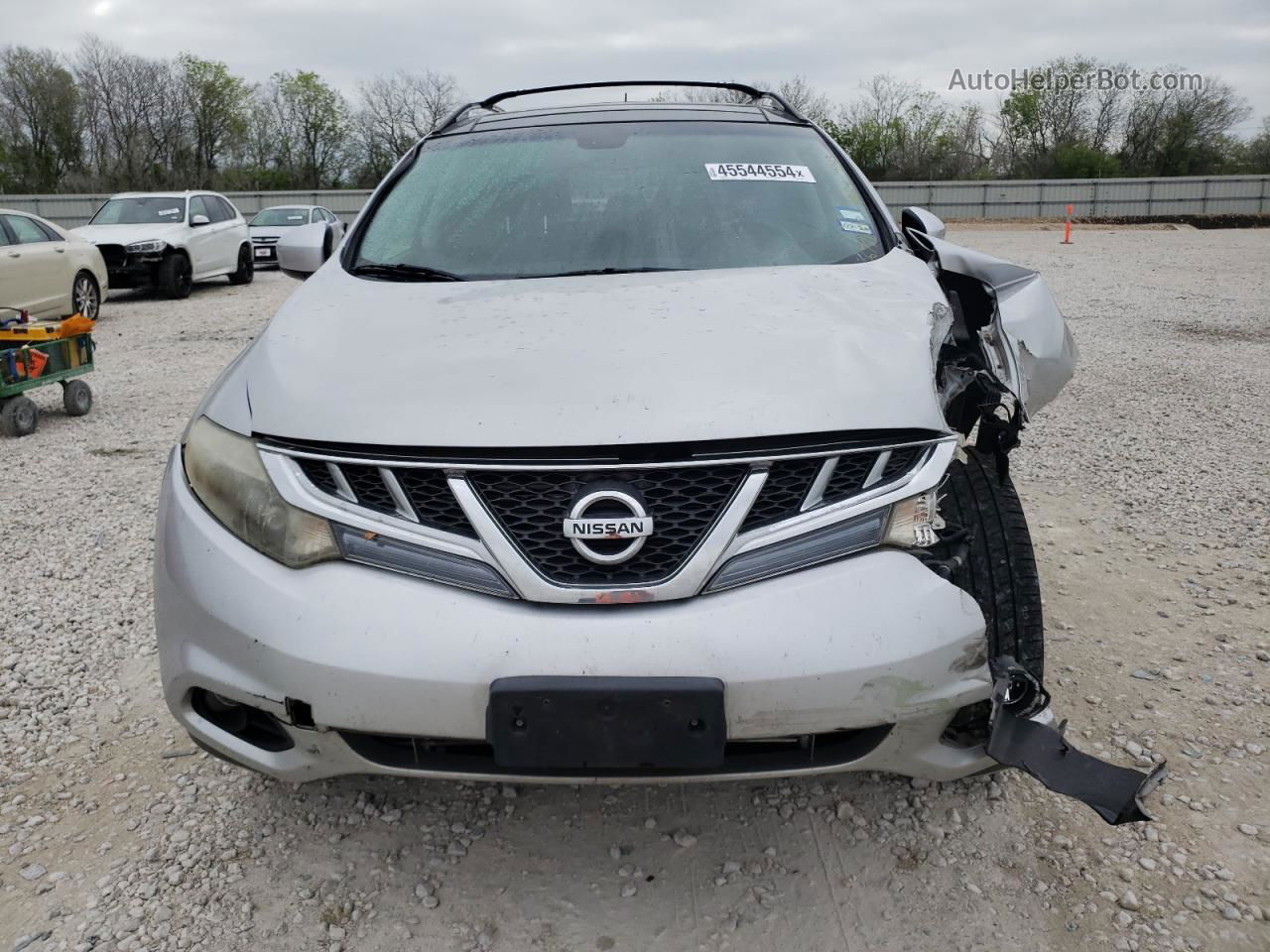 2011 Nissan Murano S Silver vin: JN8AZ1MW9BW174023