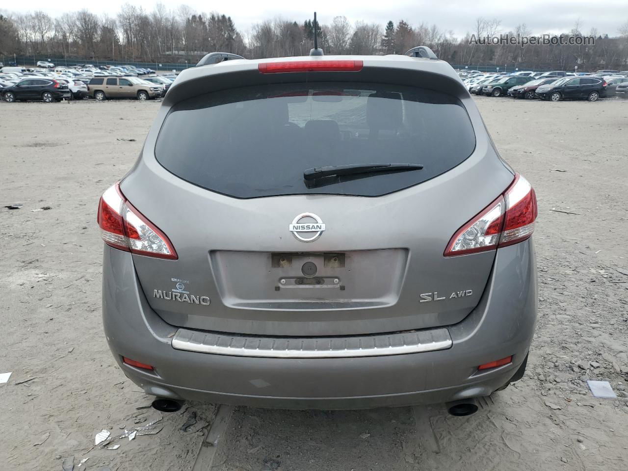 2011 Nissan Murano S Gray vin: JN8AZ1MW9BW177648