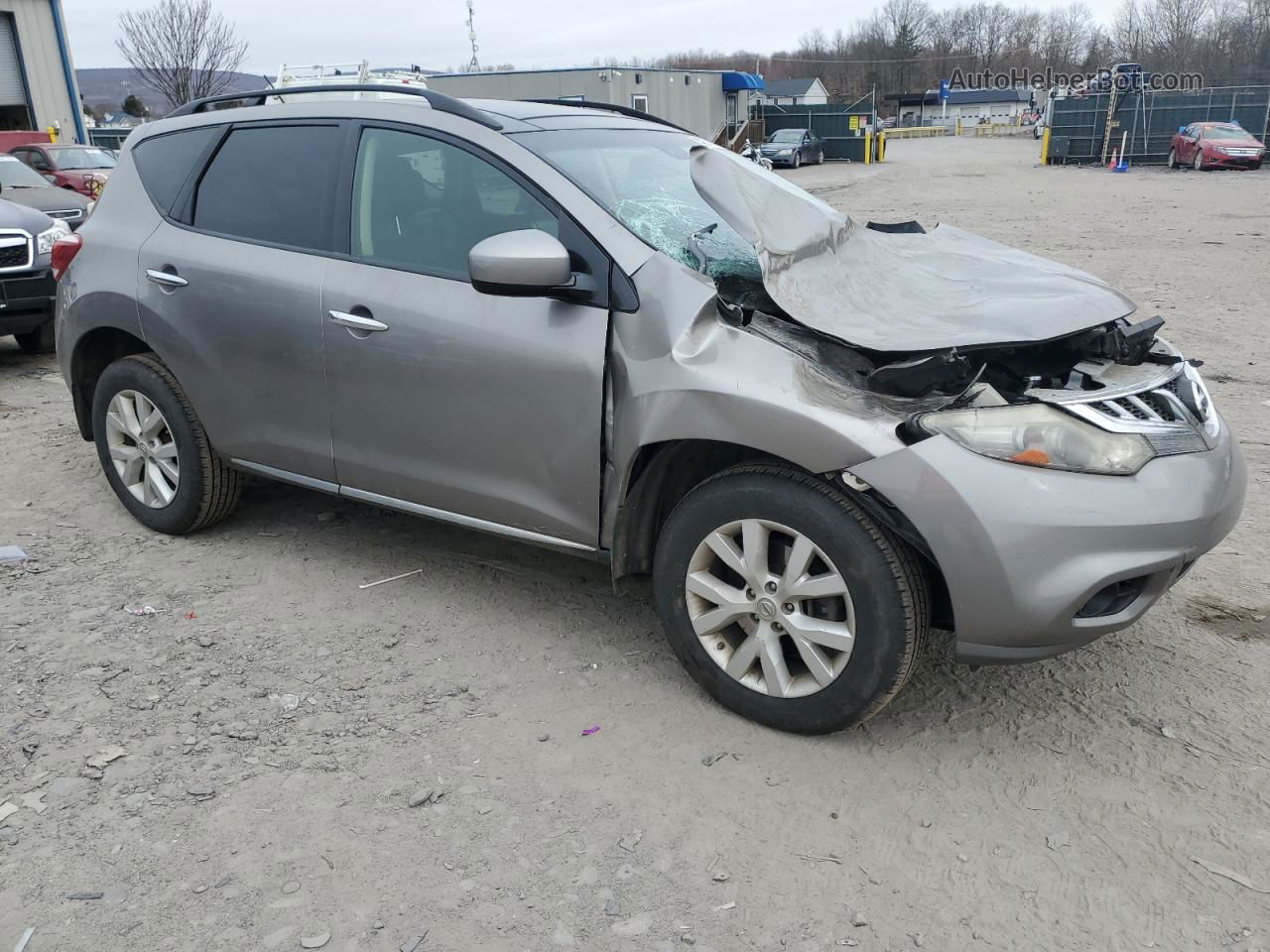 2011 Nissan Murano S Gray vin: JN8AZ1MW9BW177648