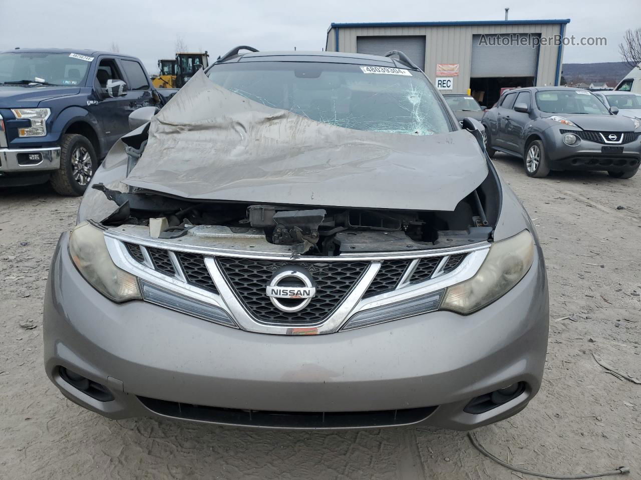 2011 Nissan Murano S Gray vin: JN8AZ1MW9BW177648