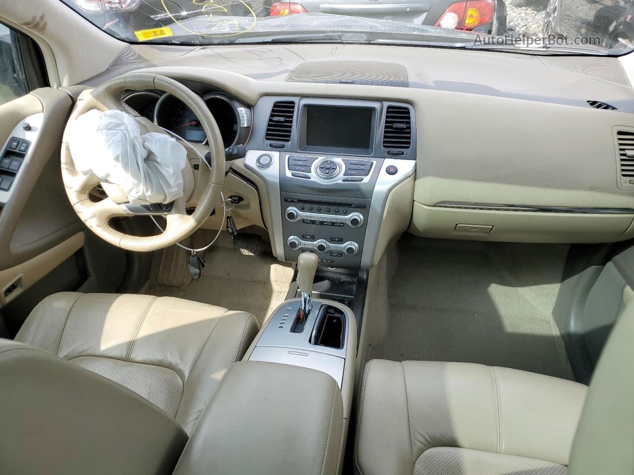 2011 Nissan Murano S Желто-коричневый vin: JN8AZ1MW9BW181652