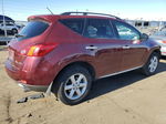 2010 Nissan Murano S Maroon vin: JN8AZ1MWXAW102584