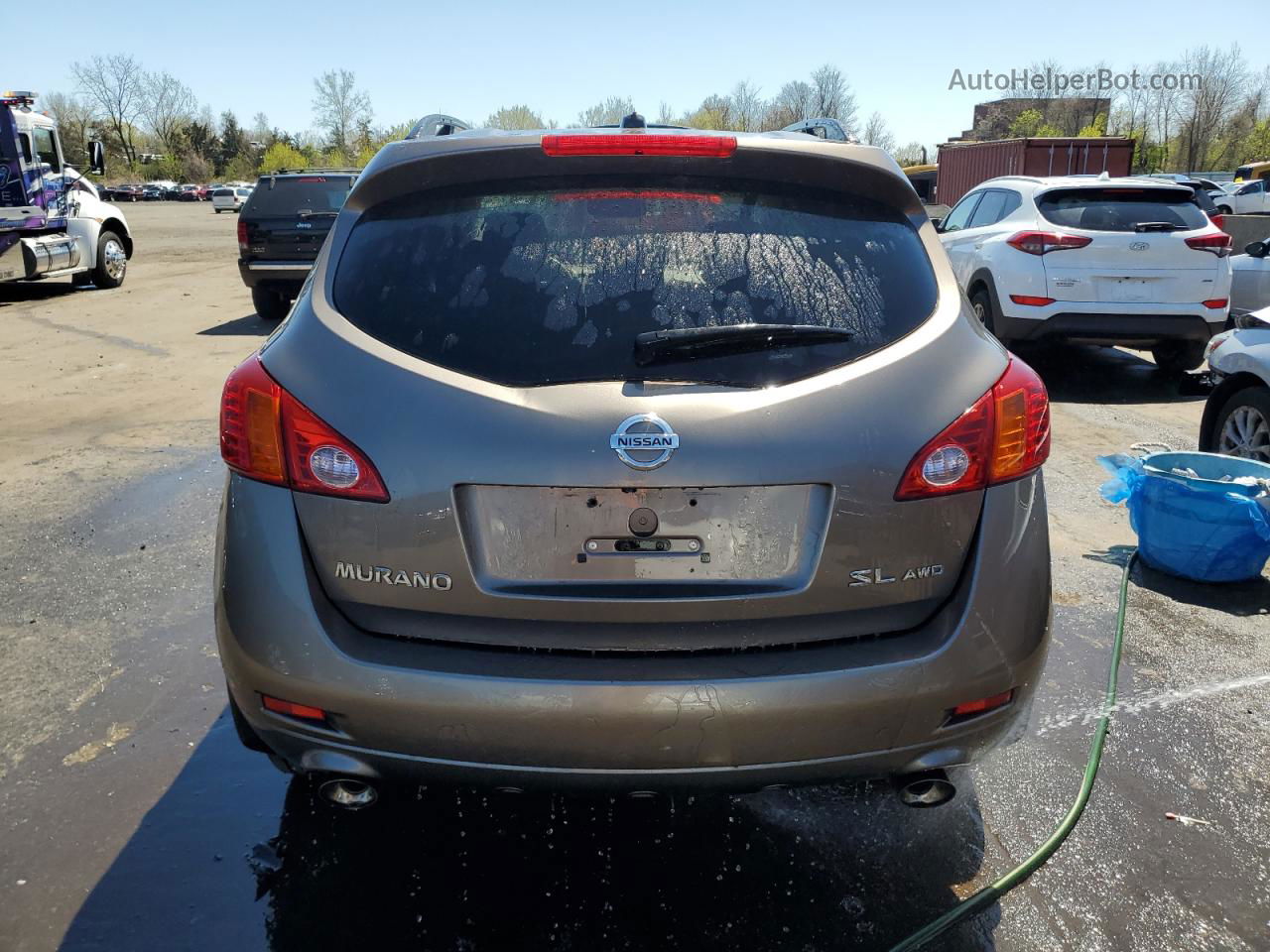 2010 Nissan Murano S Brown vin: JN8AZ1MWXAW102620