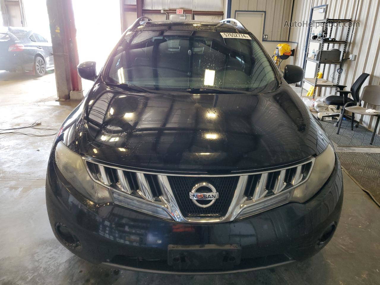 2010 Nissan Murano S Black vin: JN8AZ1MWXAW106876