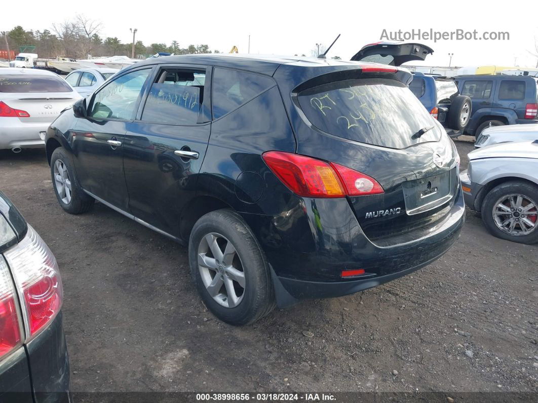 2010 Nissan Murano S Black vin: JN8AZ1MWXAW112757