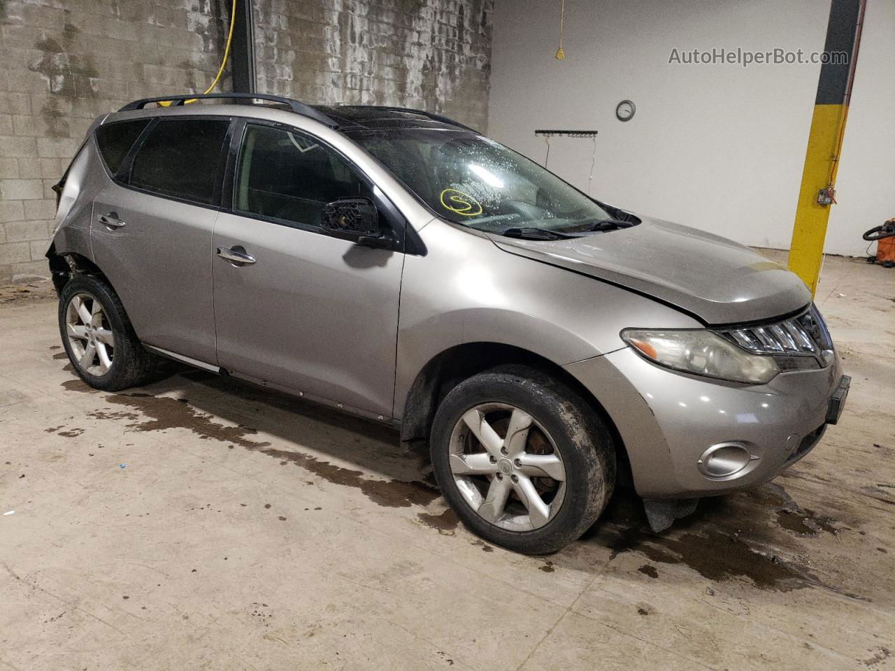 2010 Nissan Murano S Silver vin: JN8AZ1MWXAW118560