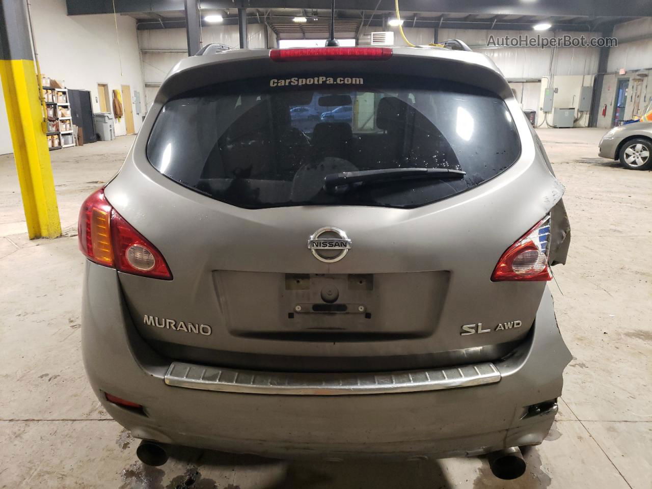 2010 Nissan Murano S Silver vin: JN8AZ1MWXAW118560