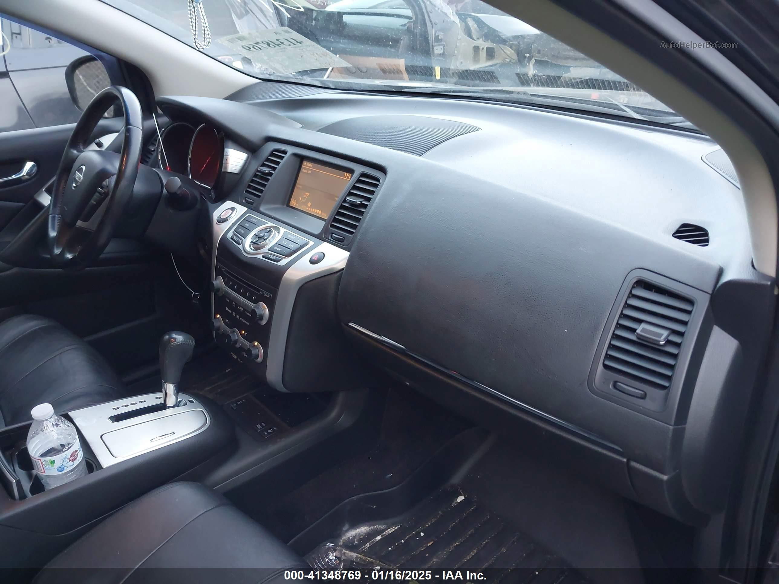 2010 Nissan Murano Sl Черный vin: JN8AZ1MWXAW121913