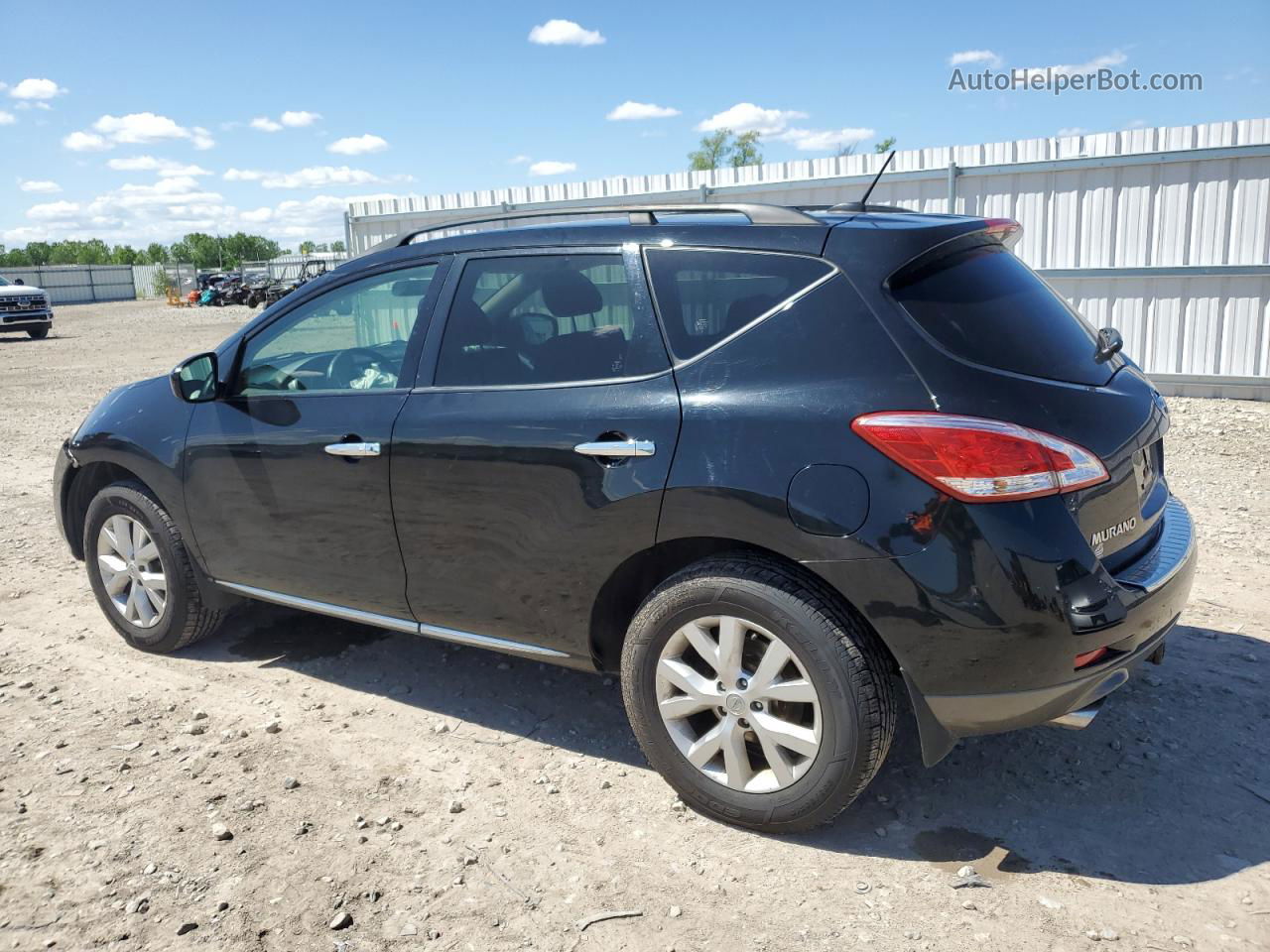 2011 Nissan Murano S Black vin: JN8AZ1MWXBW186147