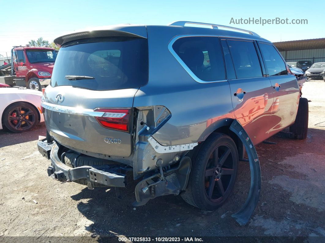 2018 Infiniti Qx80   Gray vin: JN8AZ2NC2J9441316