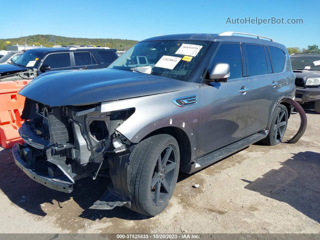 2018 Infiniti Qx80   Gray vin: JN8AZ2NC2J9441316