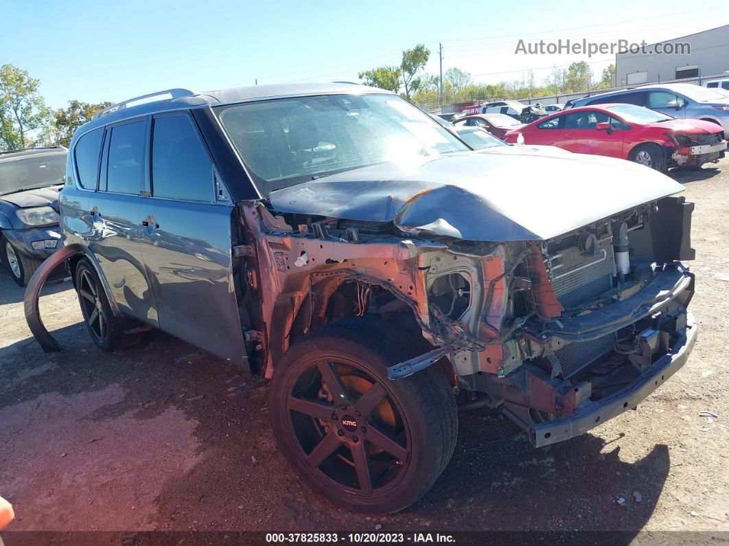 2018 Infiniti Qx80   Gray vin: JN8AZ2NC2J9441316