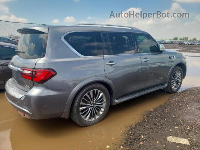 2018 Infiniti Qx80 Base Gray vin: JN8AZ2NC4J9441043