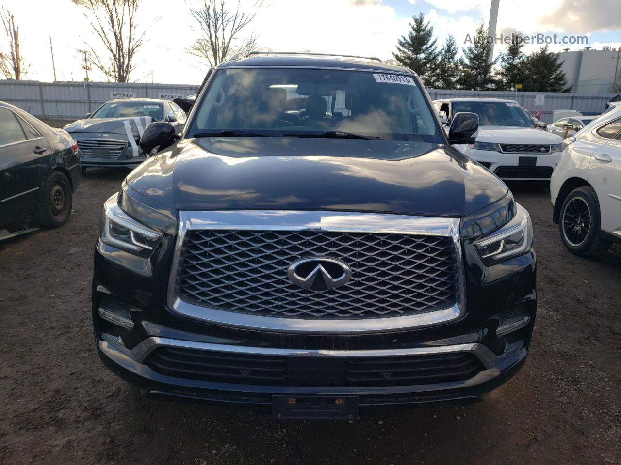 2019 Infiniti Qx80 Luxe Черный vin: JN8AZ2NC6K9460145