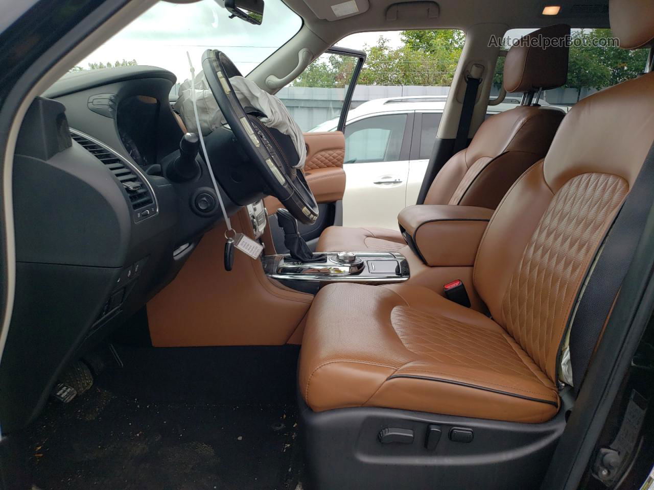 2019 Infiniti Qx80 Luxe Черный vin: JN8AZ2NC6K9461067