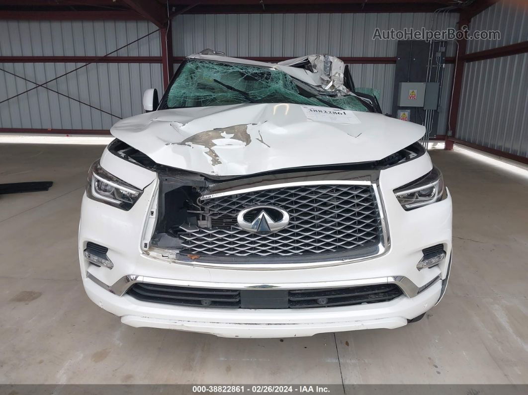 2018 Infiniti Qx80 White vin: JN8AZ2NC7J9441022