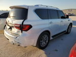 2018 Infiniti Qx80 Base White vin: JN8AZ2ND0J9840038