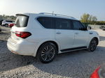 2018 Infiniti Qx80 Base White vin: JN8AZ2ND4J9840818