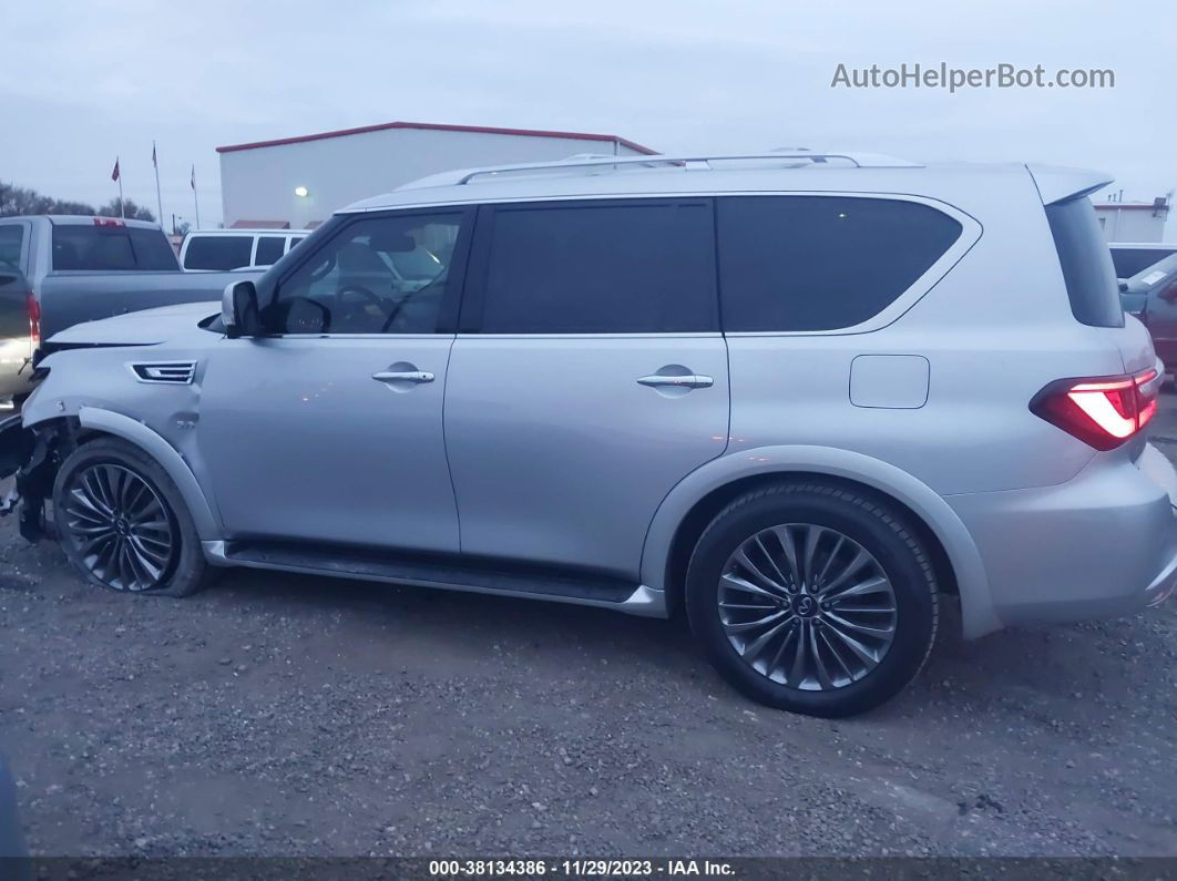 2019 Infiniti Qx80 Luxe Silver vin: JN8AZ2ND6K9850087