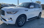 2018 Infiniti Qx80 Base White vin: JN8AZ2ND7J9740227