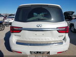 2018 Infiniti Qx80 White vin: JN8AZ2ND7J9840411