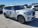 2018 Infiniti Qx80 Base Silver vin: JN8AZ2NDXJ9840595