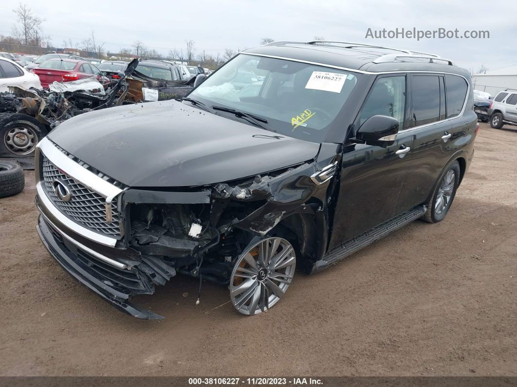 2018 Infiniti Qx80 Black vin: JN8AZ2NE0J9191530