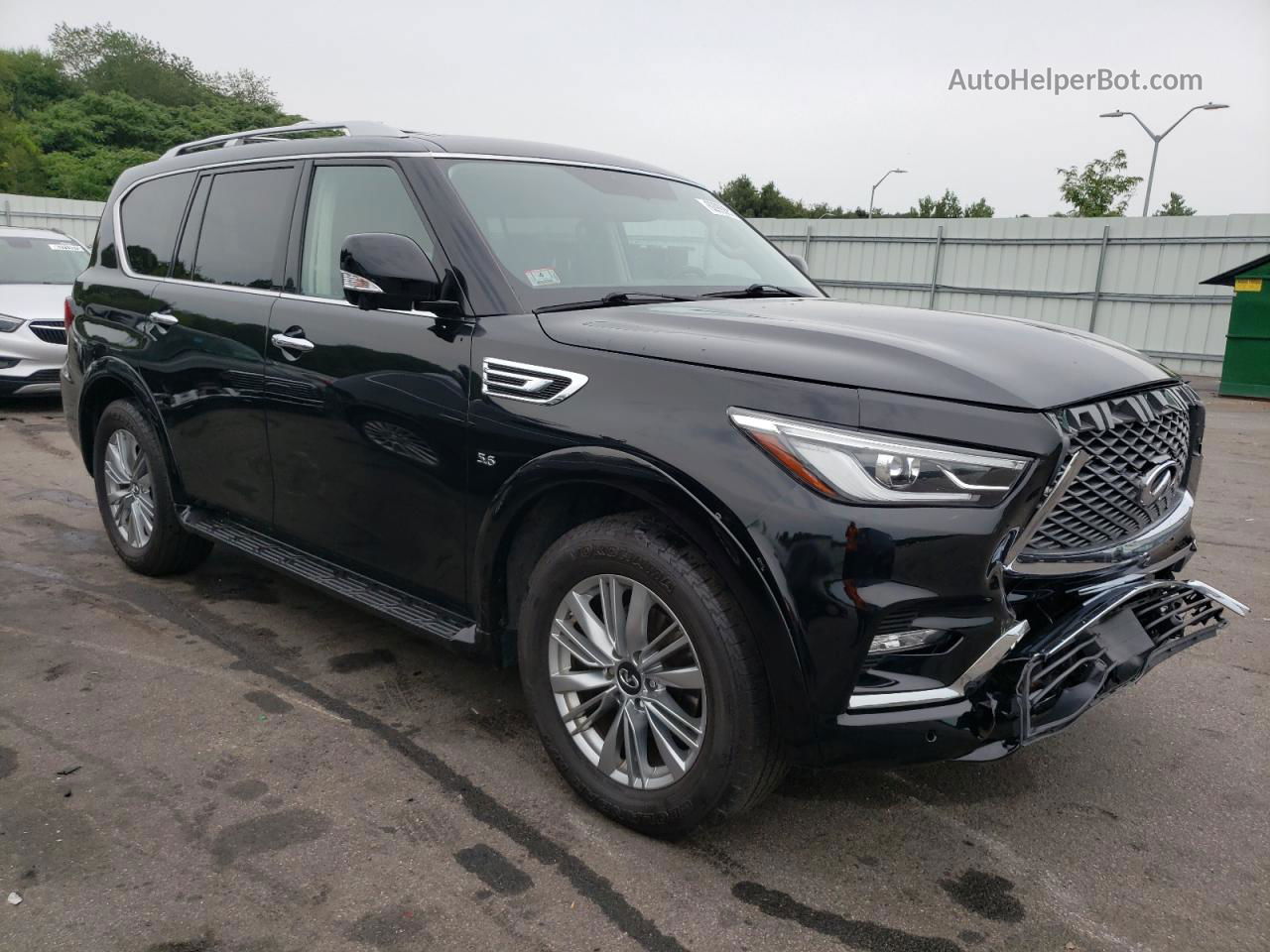 2018 Infiniti Qx80 Base Black vin: JN8AZ2NE0J9193651