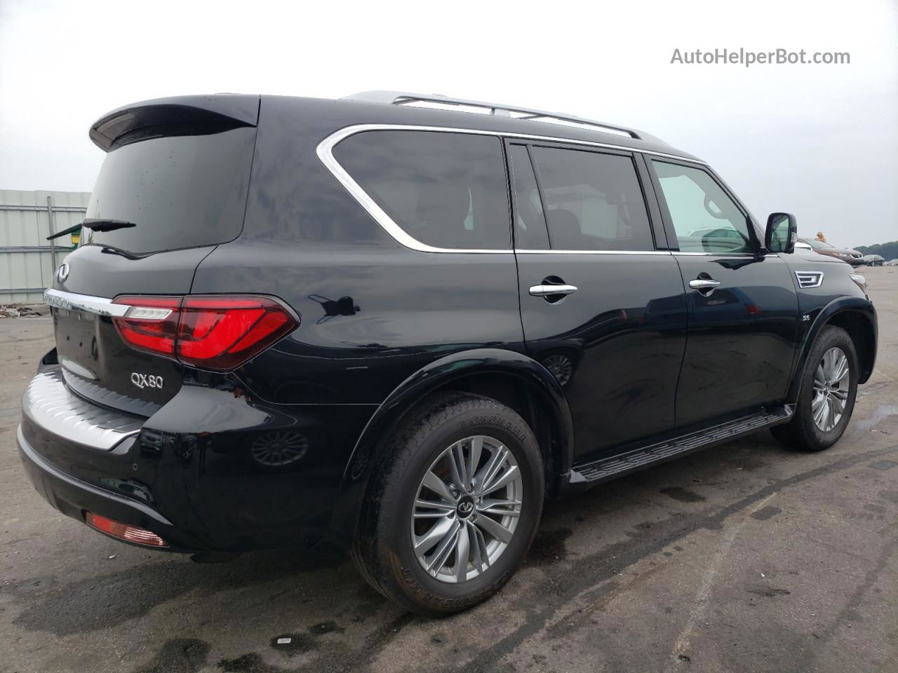 2018 Infiniti Qx80 Base Черный vin: JN8AZ2NE0J9193651