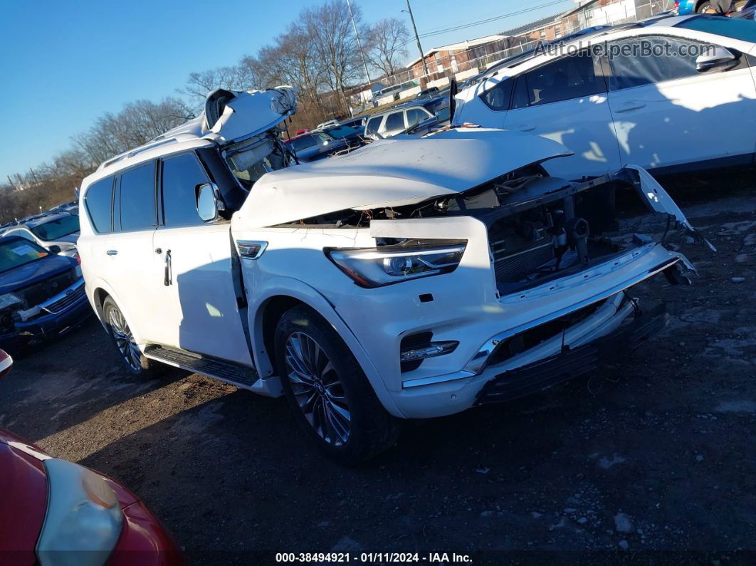 2018 Infiniti Qx80   White vin: JN8AZ2NE0J9194895