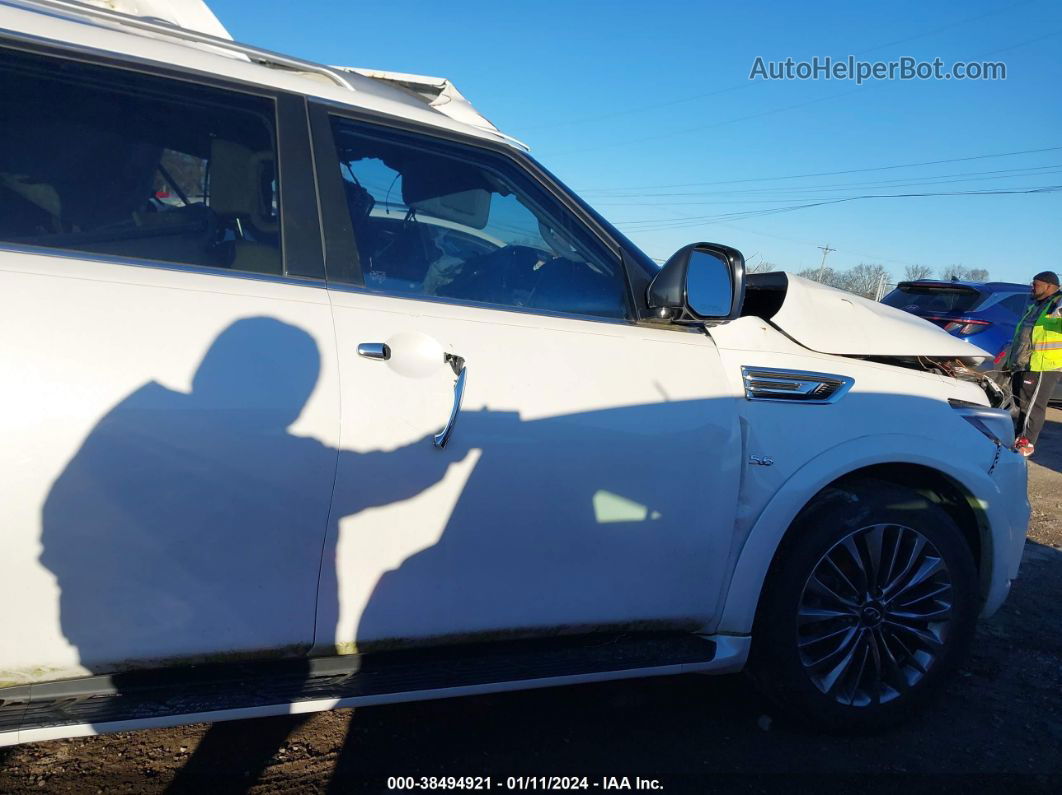 2018 Infiniti Qx80   White vin: JN8AZ2NE0J9194895